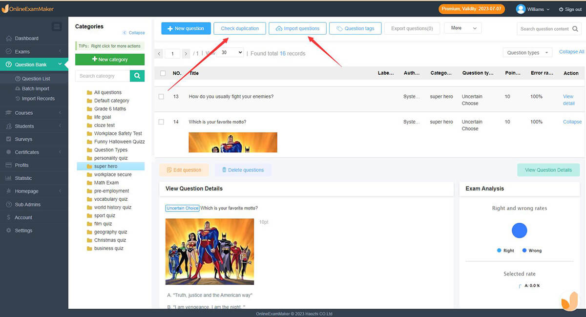 How to Create an Online Picture Quiz OnlineExamMaker