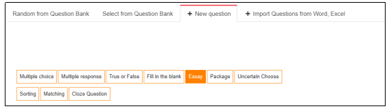 Ten types of questions