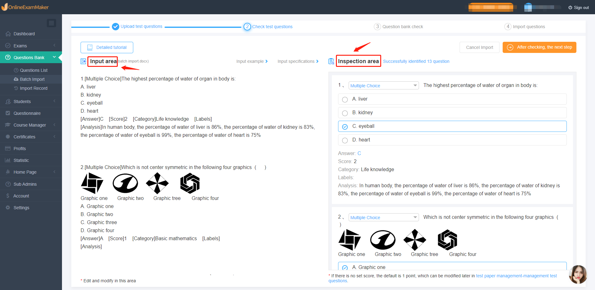 The most Detailed Tutorial for Importing Questions in Batches ...