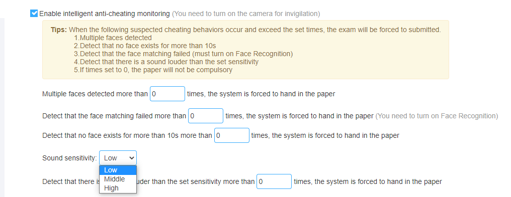 online exam system