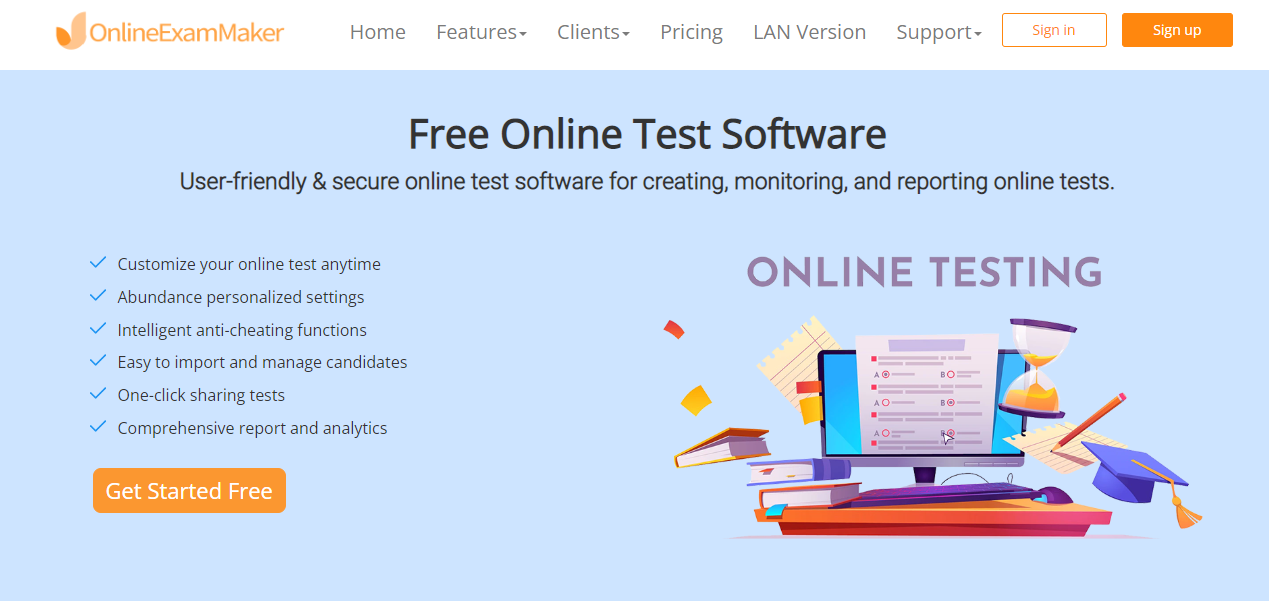 Making Education Accessible and Equitable with Online Test Software