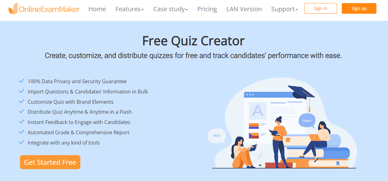 Driving Test Preparation Tool: Free Online Quiz Maker