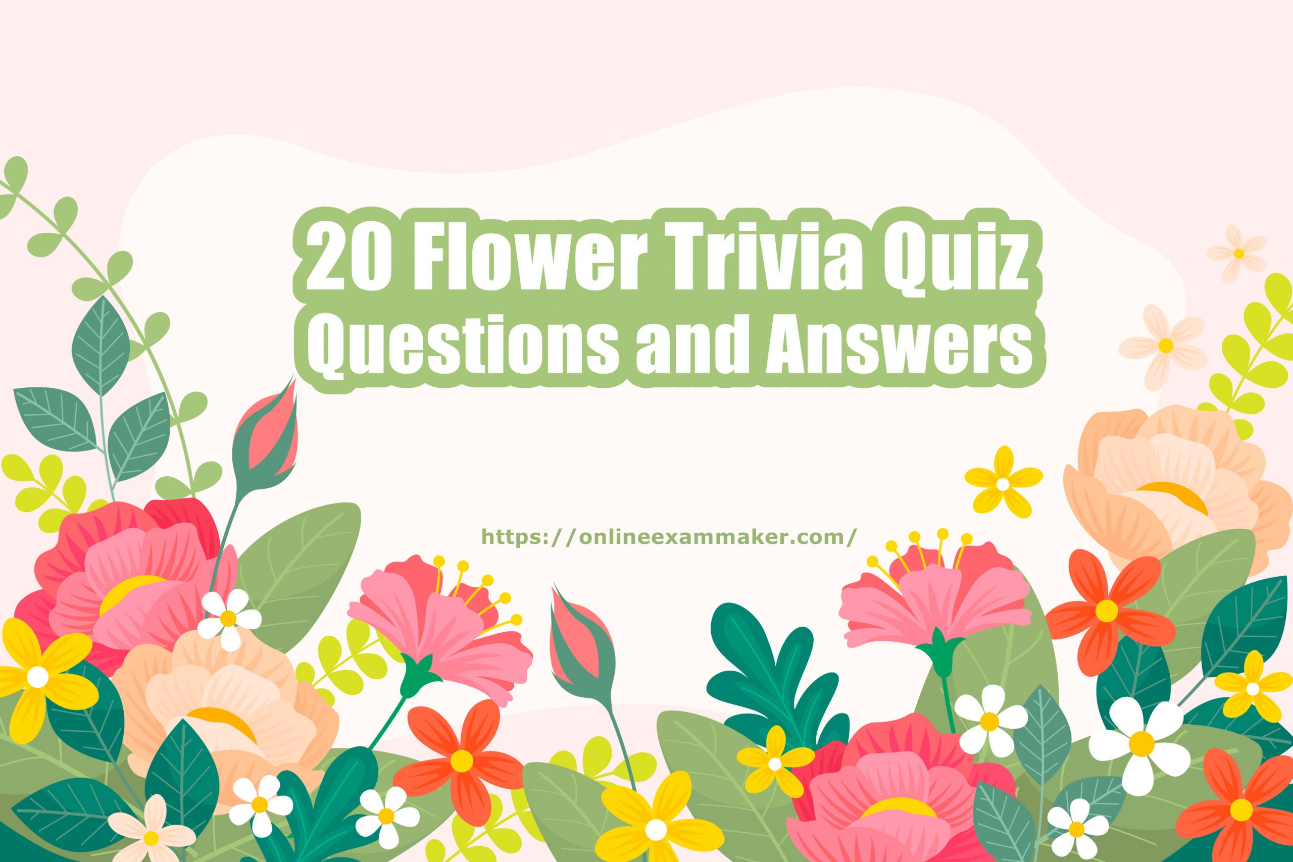 20 Flower Trivia Quiz Questions and Answers