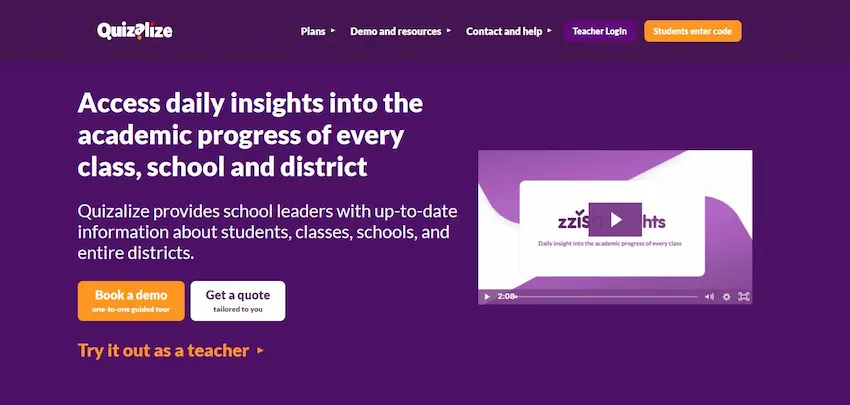 Quizizz for Schools Software Reviews, Demo & Pricing - 2023