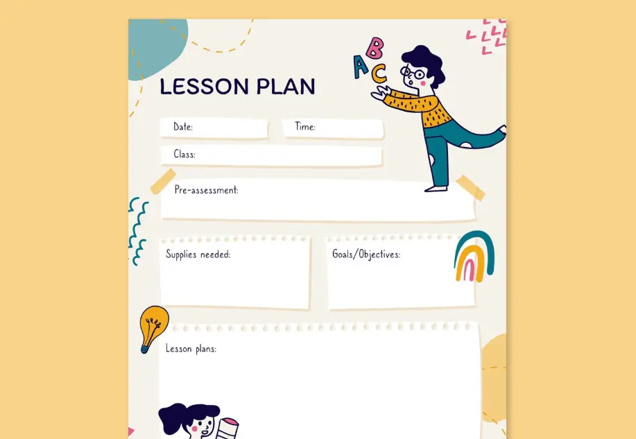 20 Lesson Plans Quiz Questions and Answers
