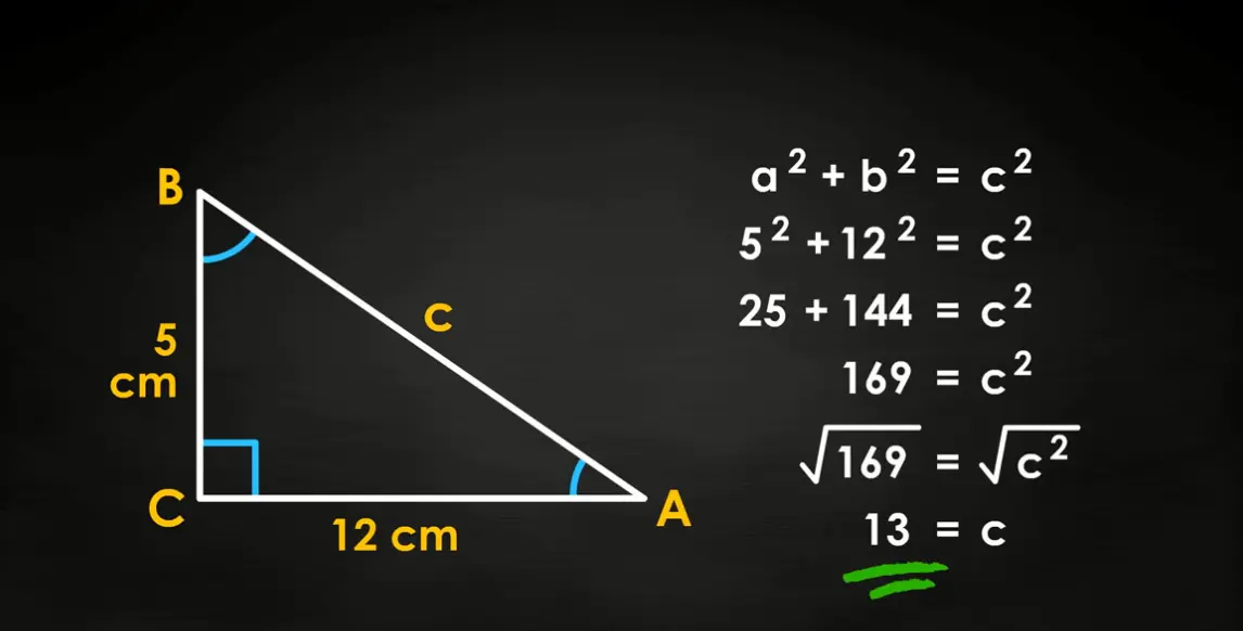 20 Pythagorean Theorem Quiz Questions and Answers