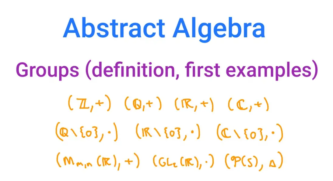 20 Abstract Algebra Quiz Questions and Answers