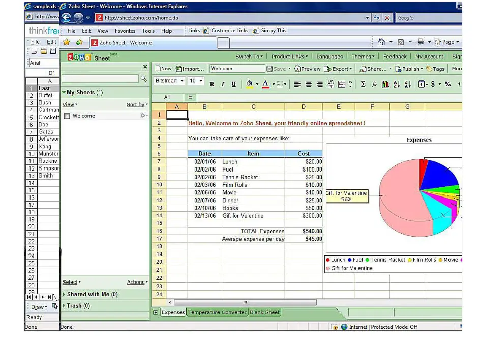 20 Spreadsheets Quiz Questions and Answers