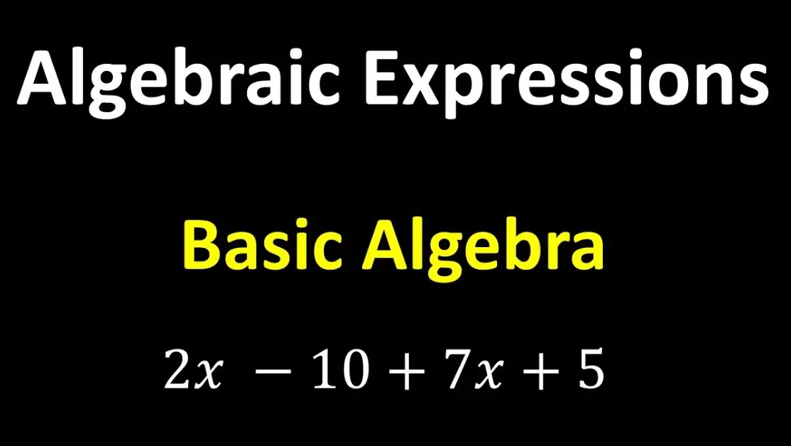 20 Algebraic Expression Quiz Questions and Answers