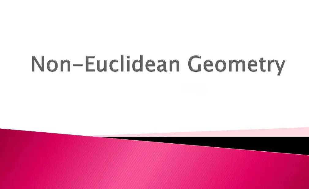 20 Non-Euclidean Geometry Quiz Questions and Answers