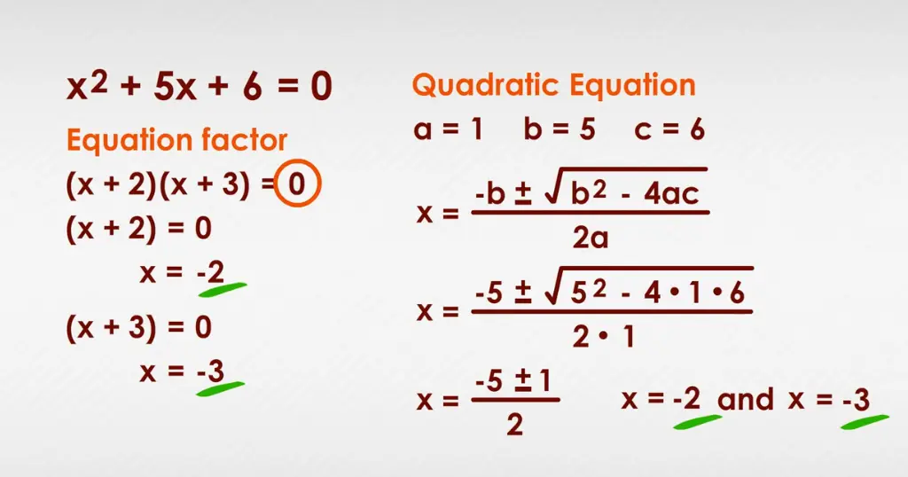 20 Equation Quiz Questions and Answers