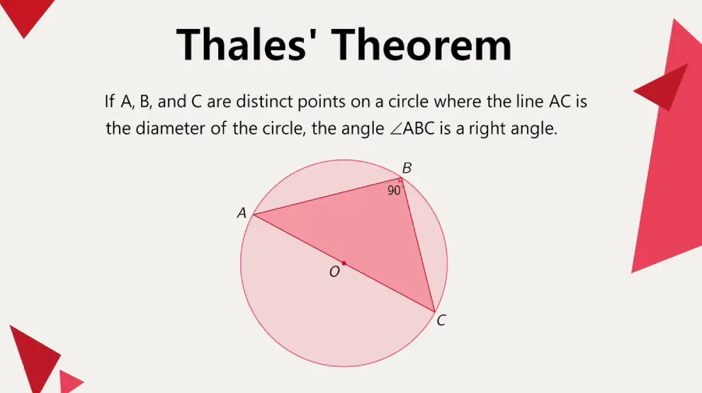 20 Thales’S Theorem Quiz Questions and Answers