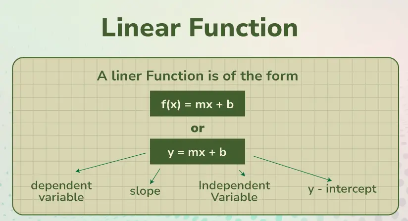 20 Linear Function Quiz Questions and Answers