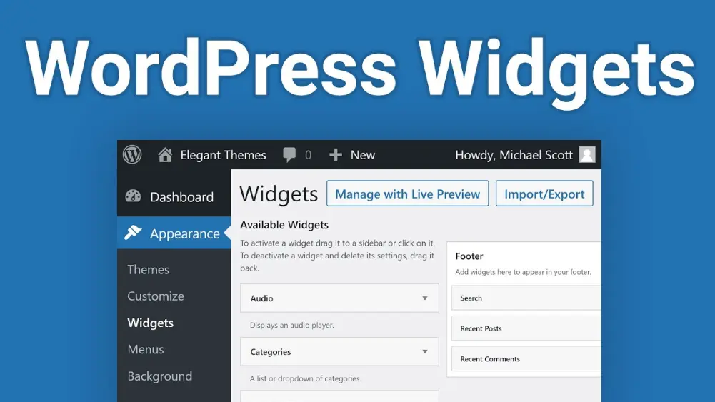 20 WordPress Widgets Quiz Questions and Answers