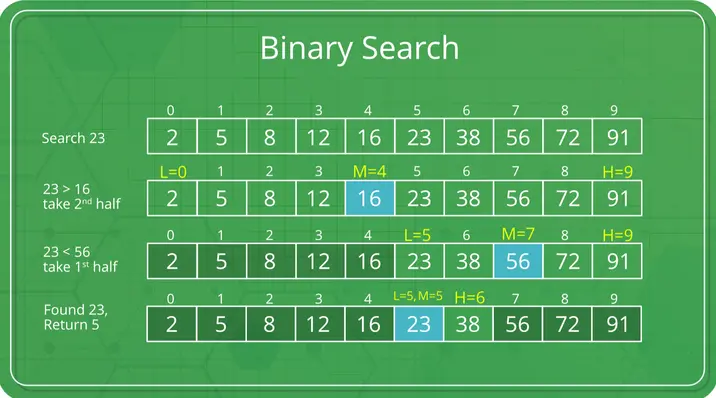 20 Binary Search Quiz Questions and Answers